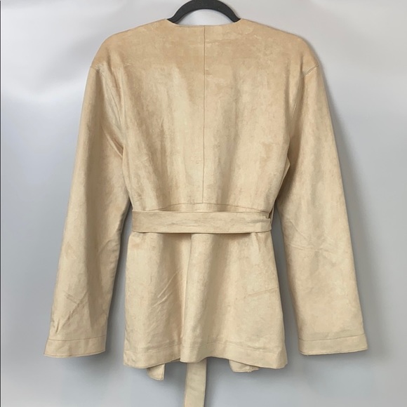 NWT Love Token Faux Suede Jacket - Picture 9 of 10